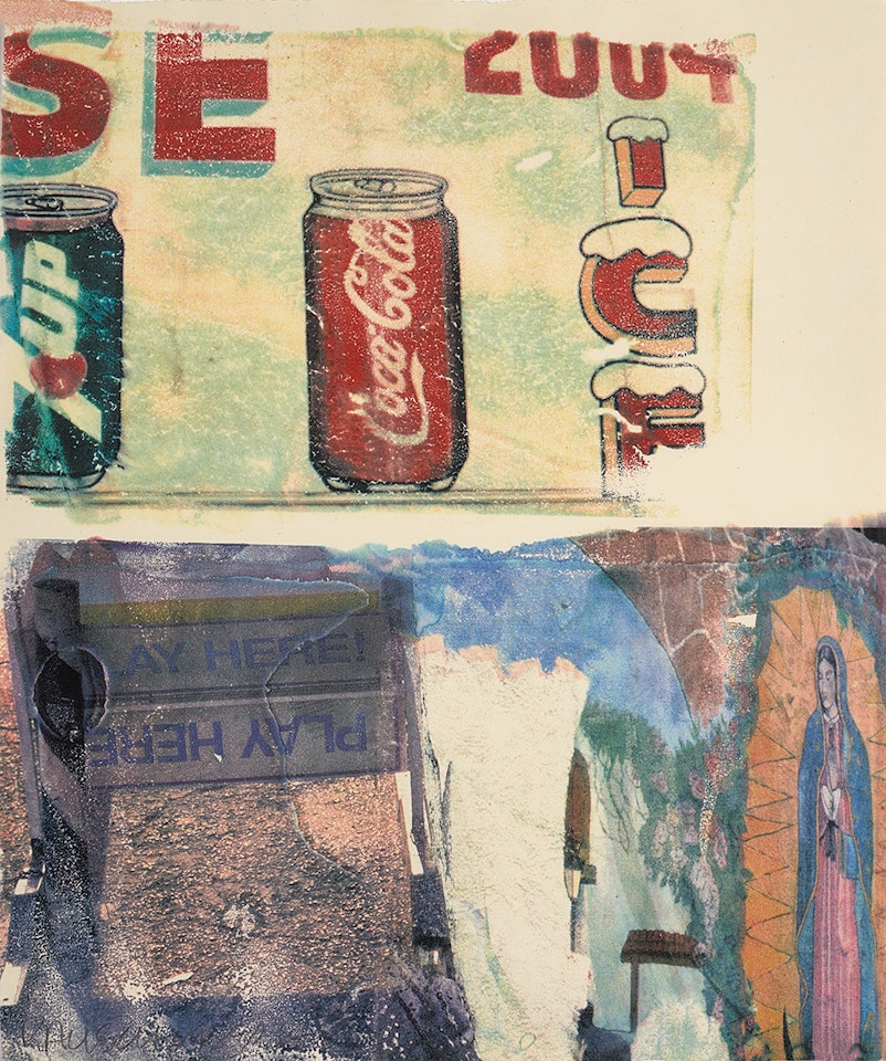 L.A. Uncovered #3 by Robert Rauschenberg