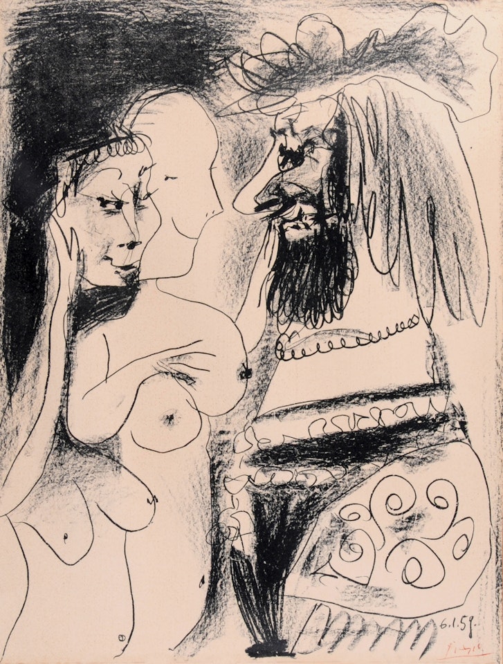 Le vieux Roix by Pablo Picasso