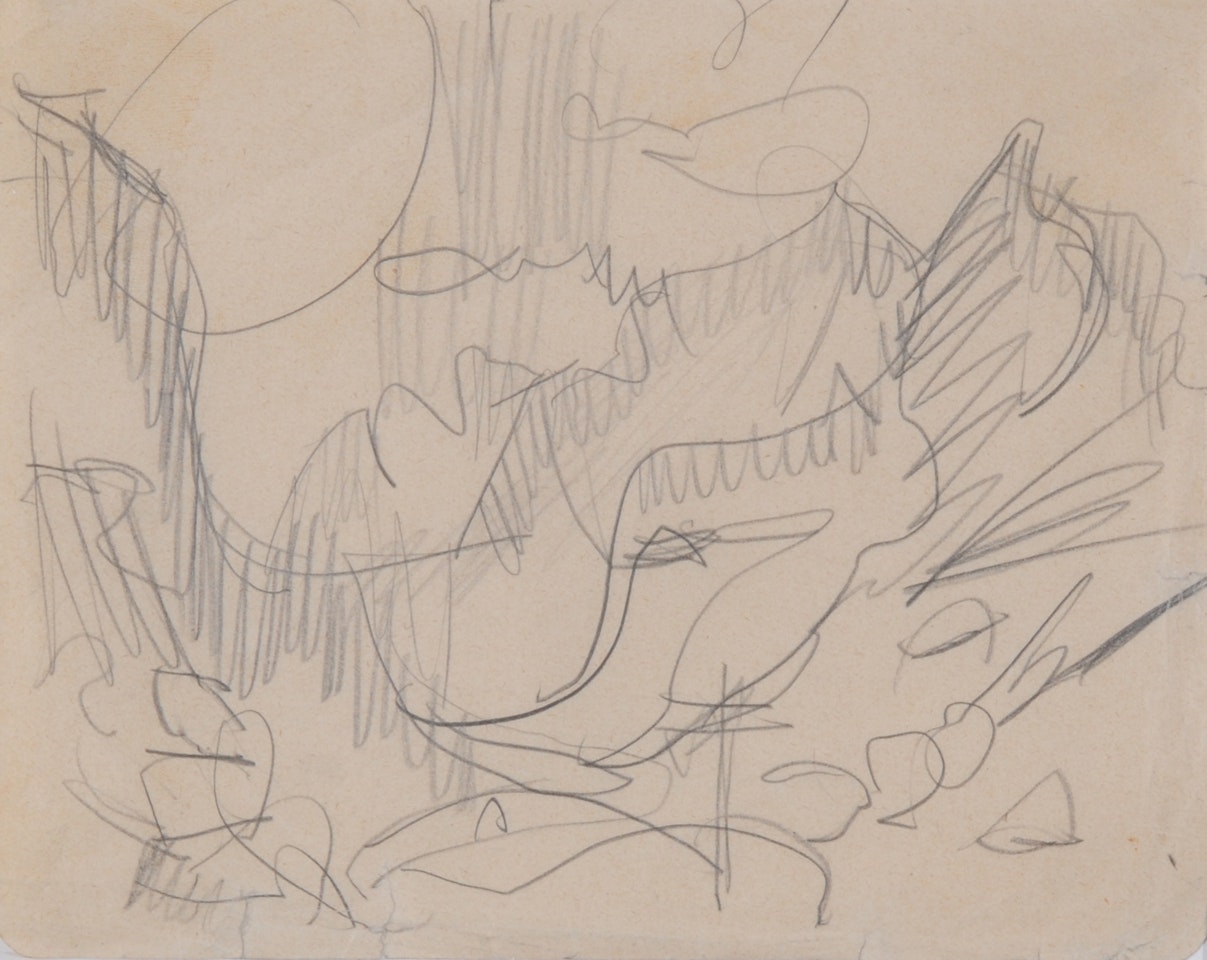 Berglandschaft mit Wolken (Alpine Landscape with Clouds) by Ernst Ludwig Kirchner