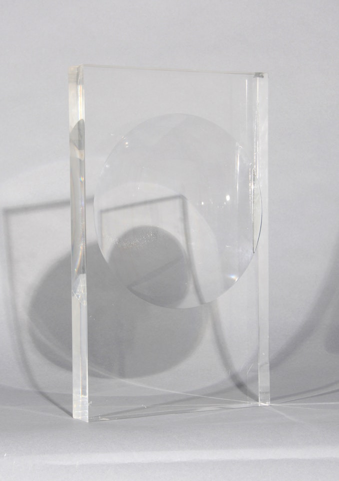 Stele (Lense object) by Adolf Luther