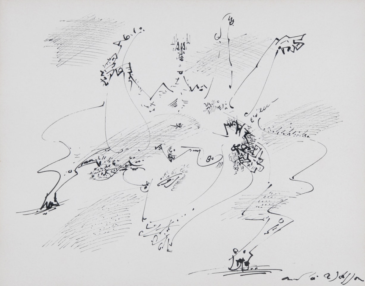 Le Satyre by André Masson