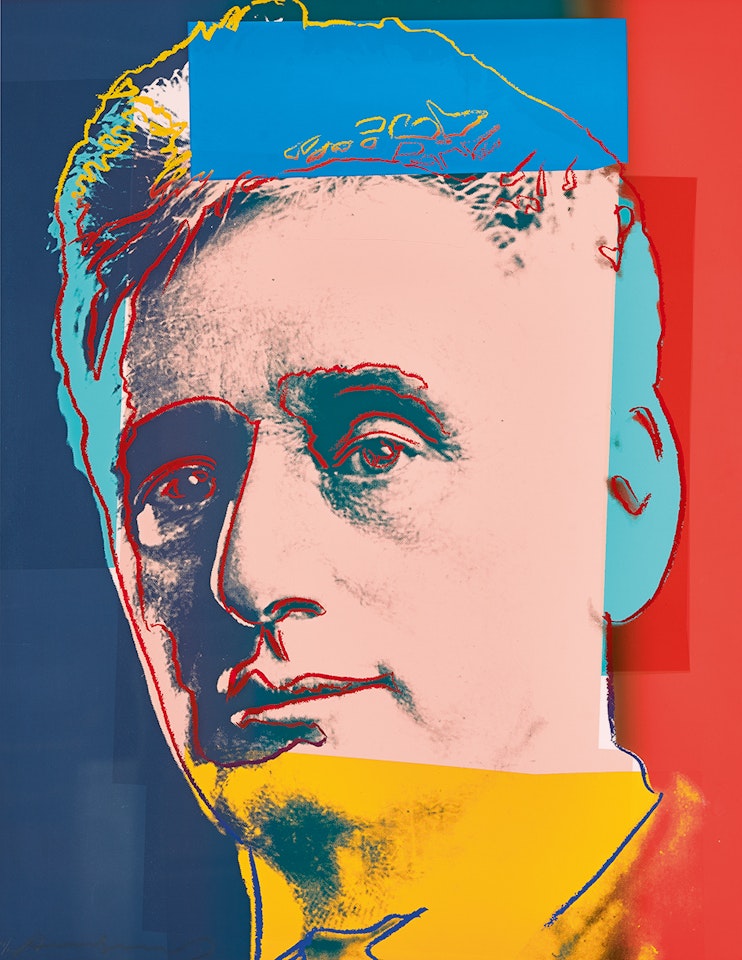 Louis Brandeis, from "Ten Portaits of Jews of the Twentieth Century" by Andy Warhol