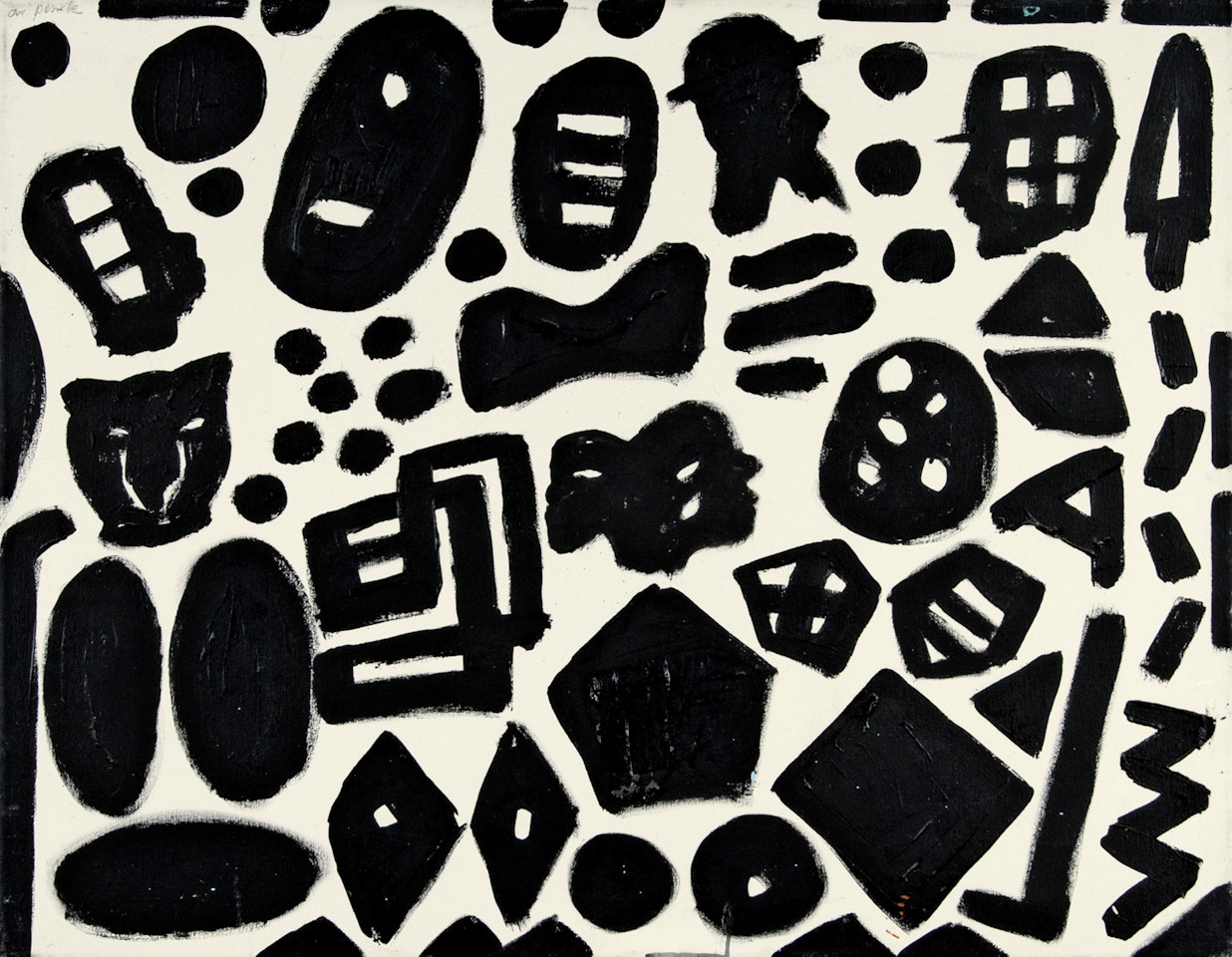Nach dem Konzert by A.R. Penck
