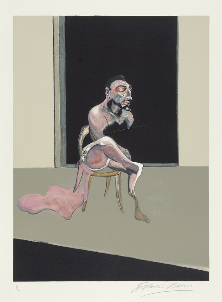 Sheet 1, from "Triptych August 1972" by Francis Bacon