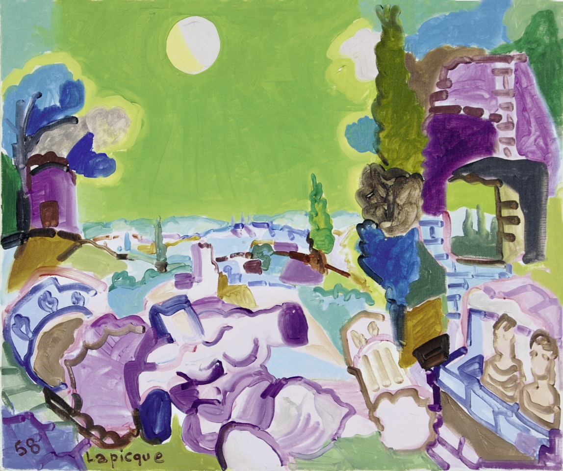Nuit romaine by Charles Lapicque