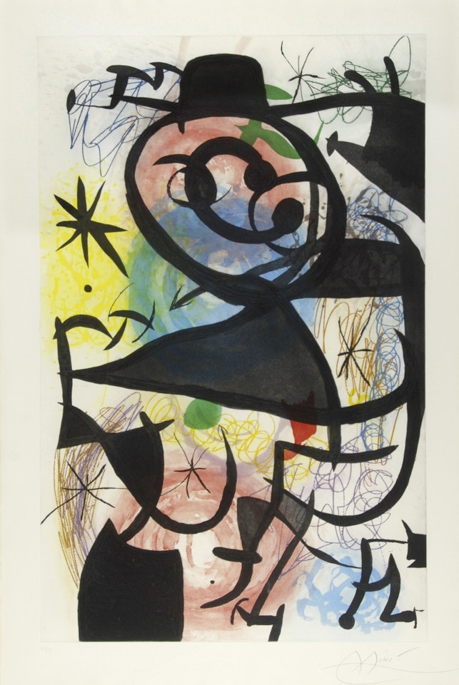 Pitre Rose by Joan Miró