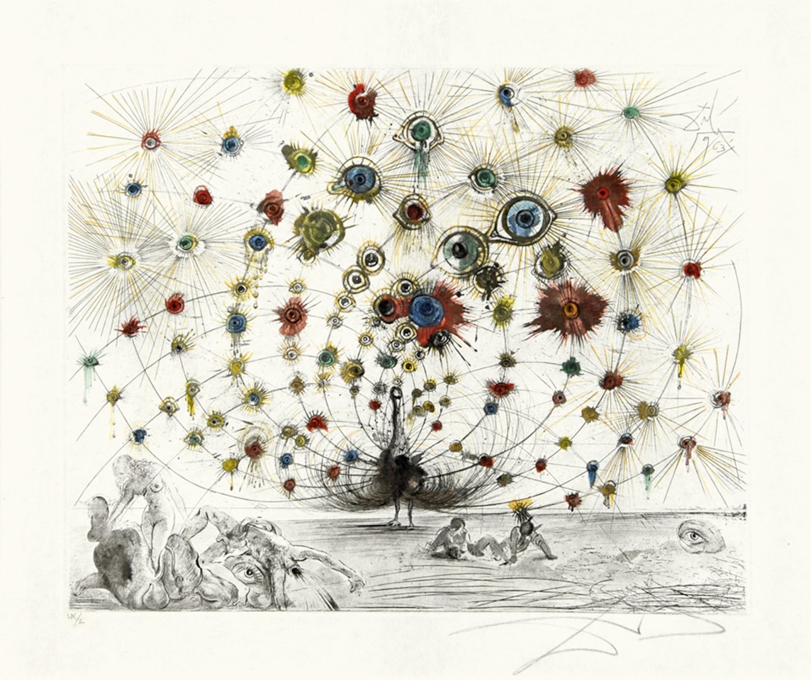 Argus, from "Mythologie" by Salvador Dali