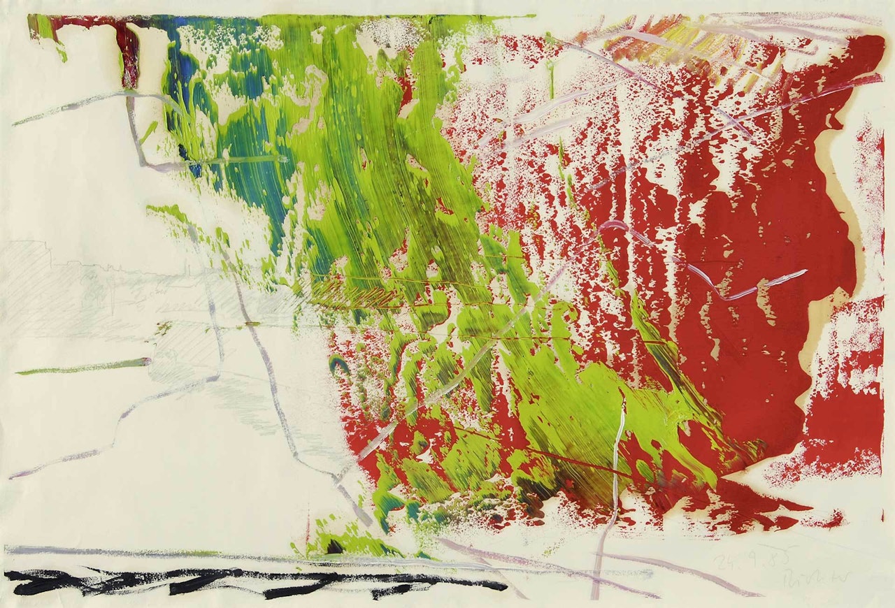 Untitled, 24.9.85 by Gerhard Richter