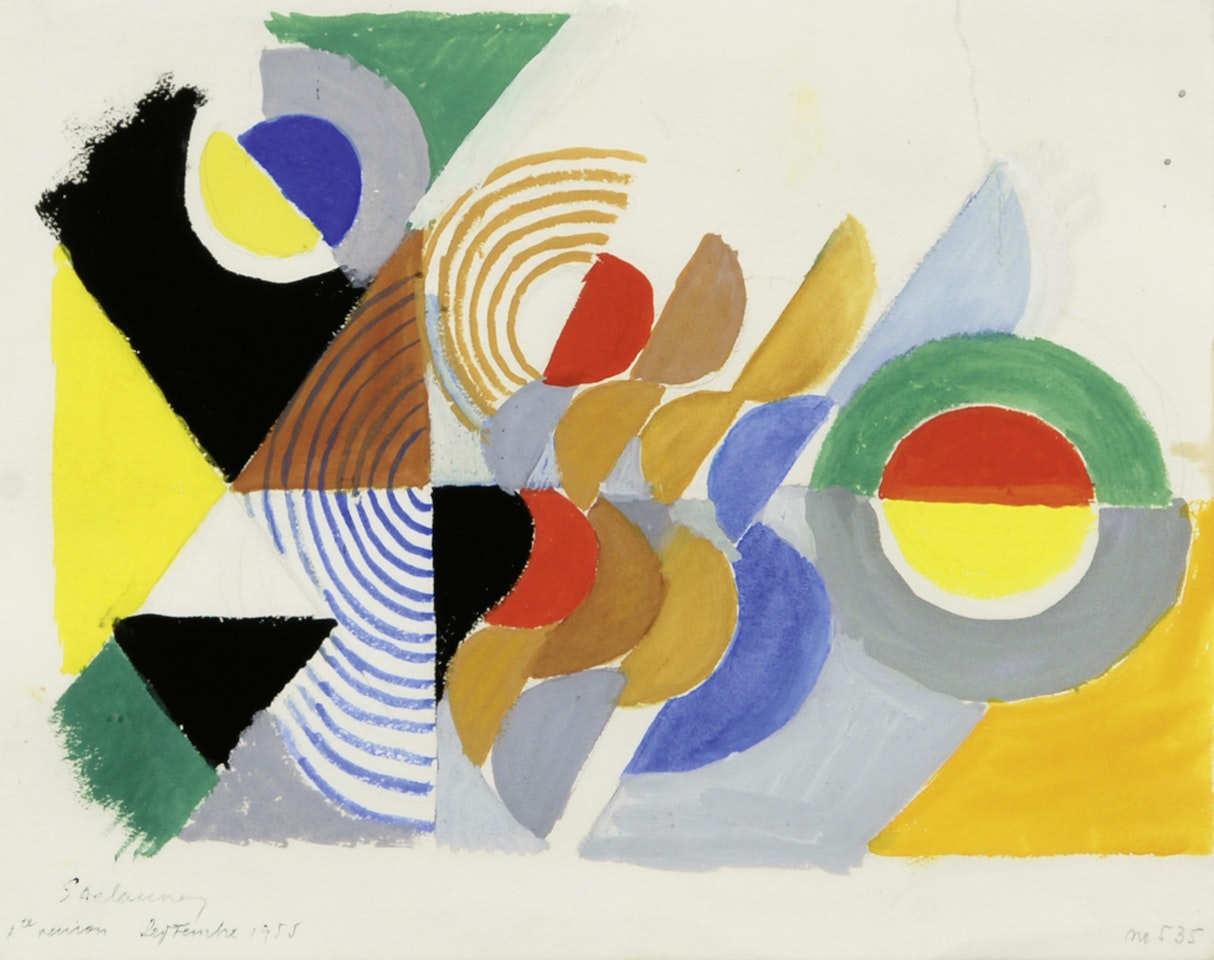 Rythme coloré by Sonia Delaunay