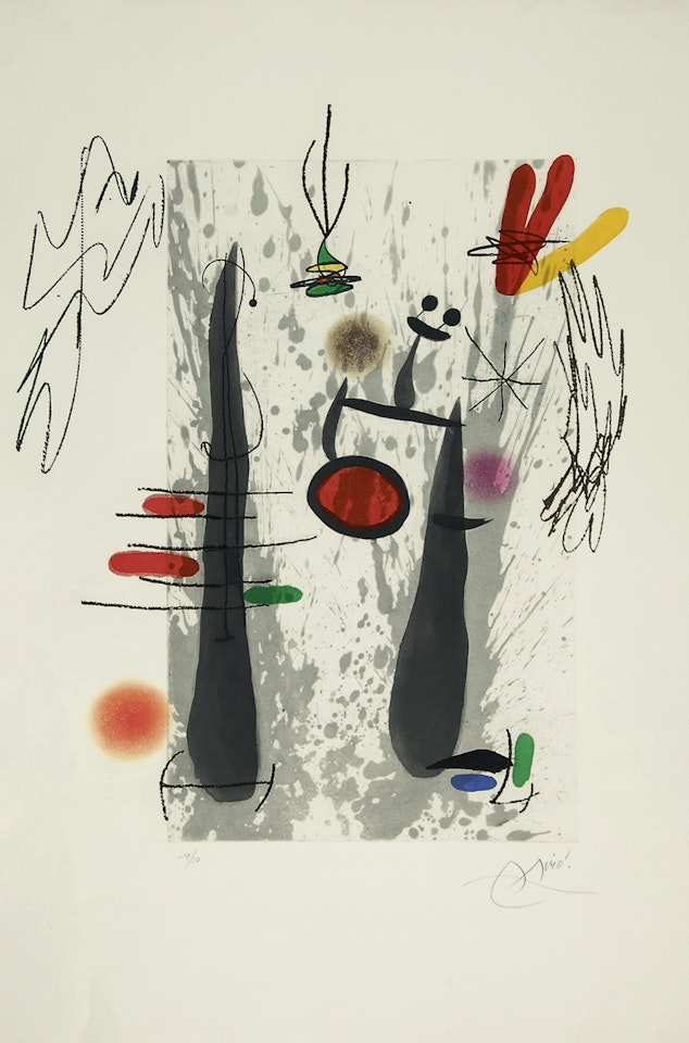 La longue et l"évaporée by Joan Miró