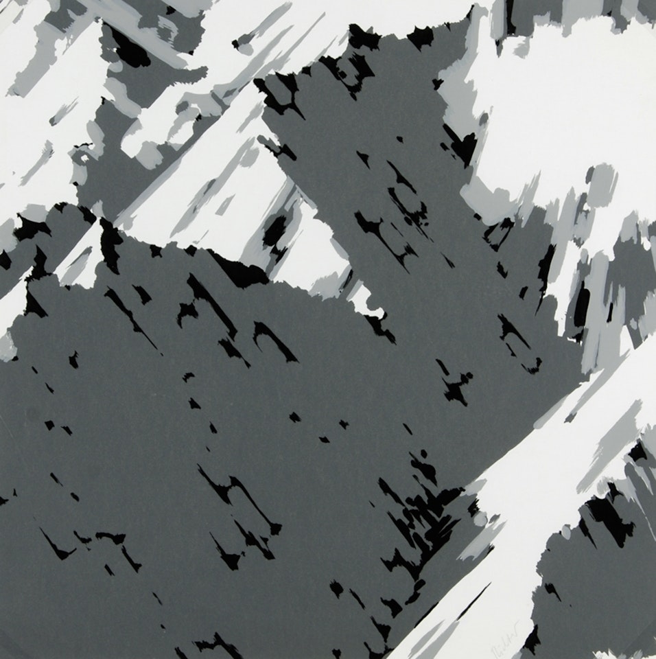 Motiv B3, from "Schweizer Alpen II" by Gerhard Richter