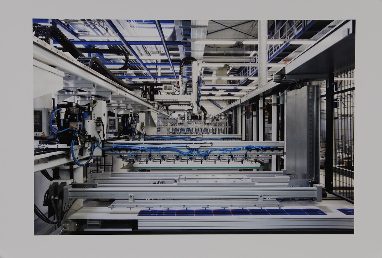 String Handling, SolarWorld, Freiberg by Thomas Struth