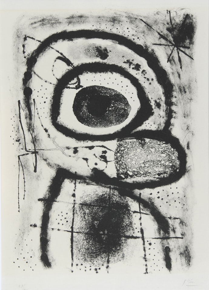 Le penseur by Joan Miró