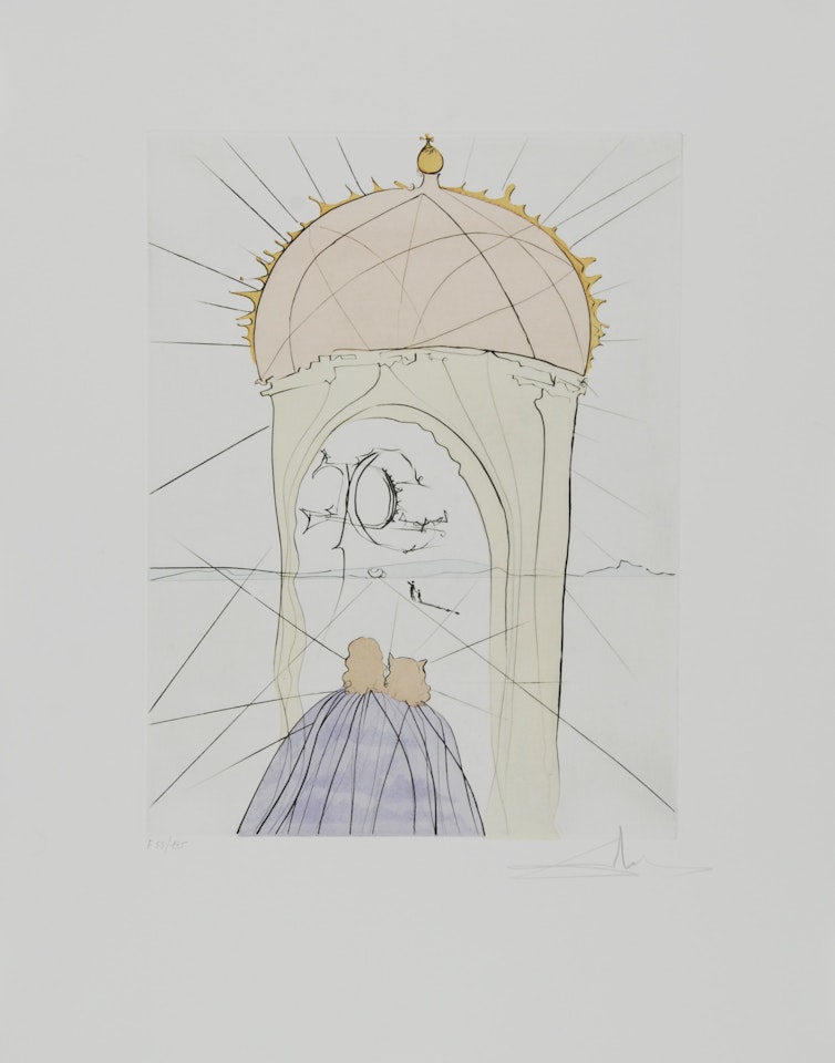 Le musée du génie et du caprice, from "Après 50 ans de Surréalisme" by Salvador Dali