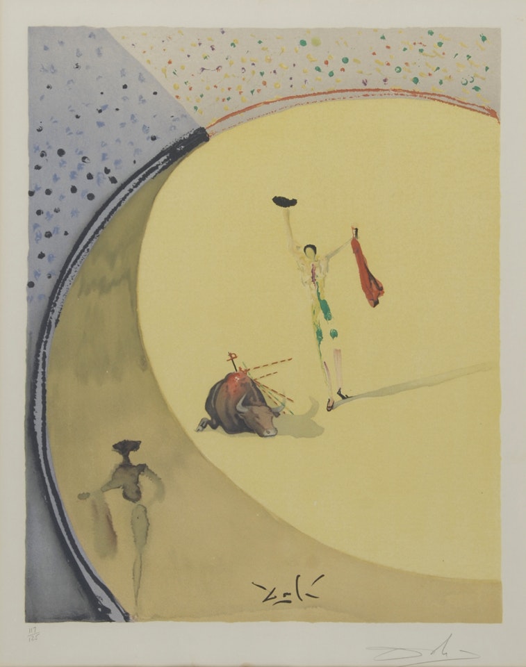 Triumph des Toreros, from "Carmen" by Salvador Dali