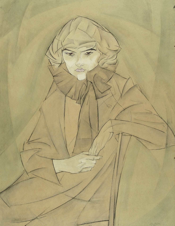 Sitzende by Leo Gestel