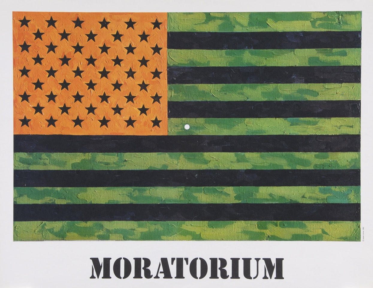 2 posters: Painting With Two Balls, Die Graphik Jasper Johns, Kunsthalle Bern; Moratorium by Jasper Johns