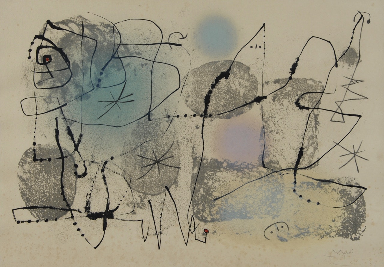 Sueños (Sommeils) by Joan Miró