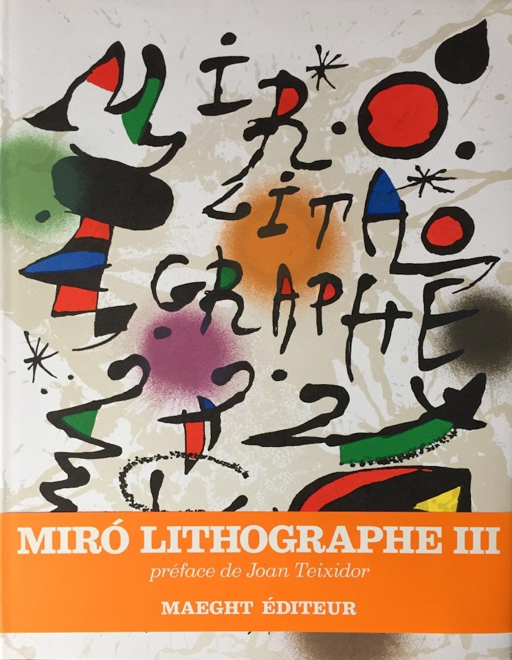 Catalogue Raisonné by Joan Miró