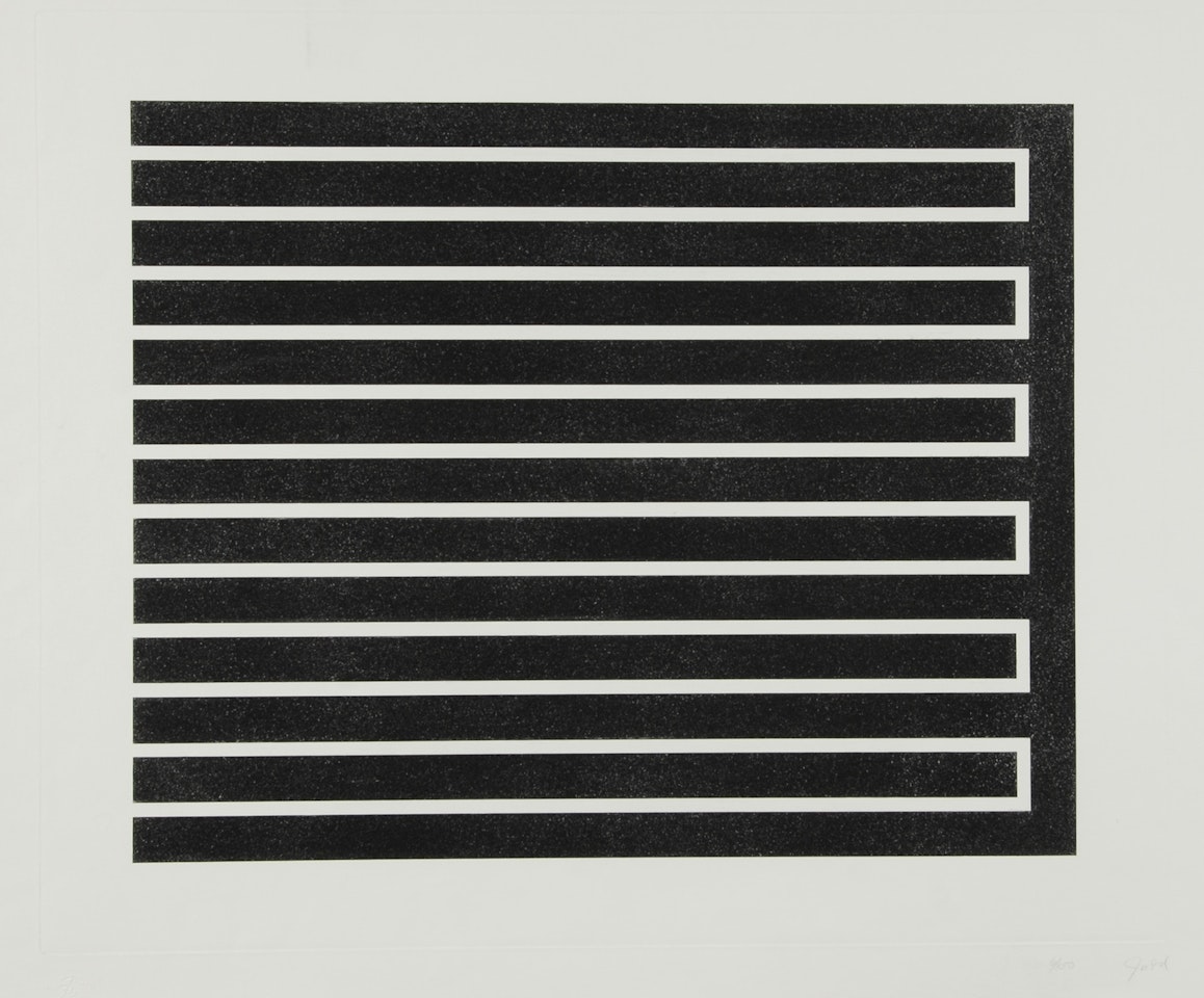 Sheet from "Untitled" by Donald Judd