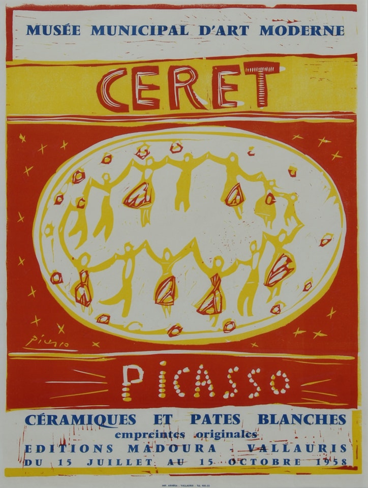 Poster. Musée Municipal d"Art Moderne, Ceret by Pablo Picasso