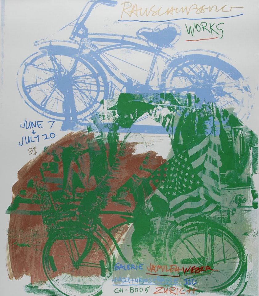 Poster. Rauschenberg Works - Galerie Jamileh Weber by Robert Rauschenberg