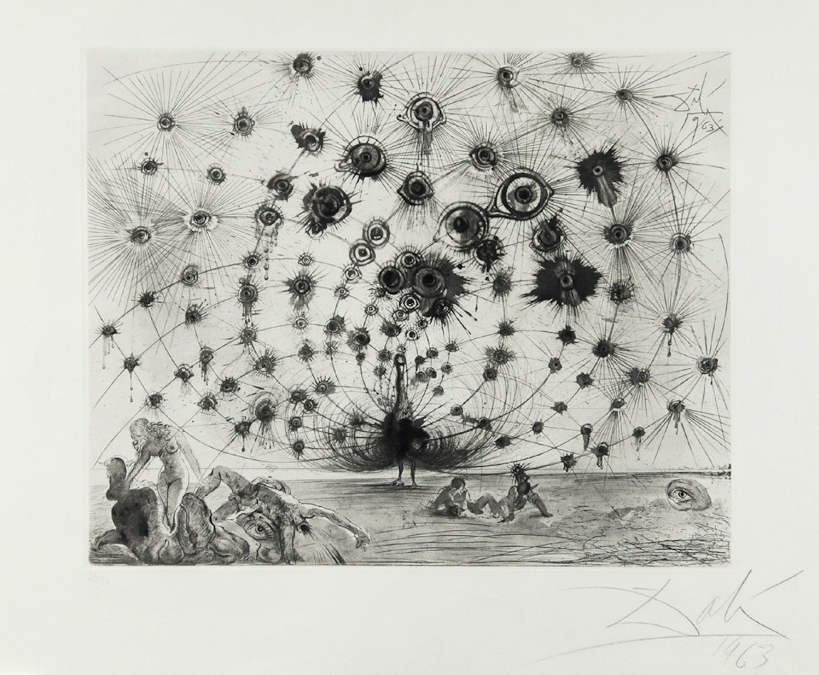 Argus, from "Mythologie" by Salvador Dali