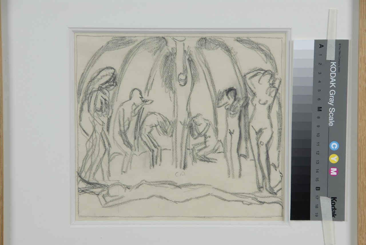 Study for "Jungbrunnen" by Cuno Amiet