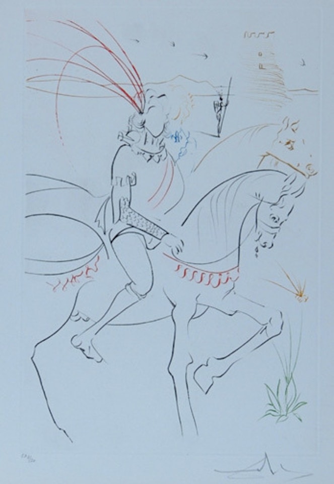 Portfolio. La Quête du Graal by Salvador Dali
