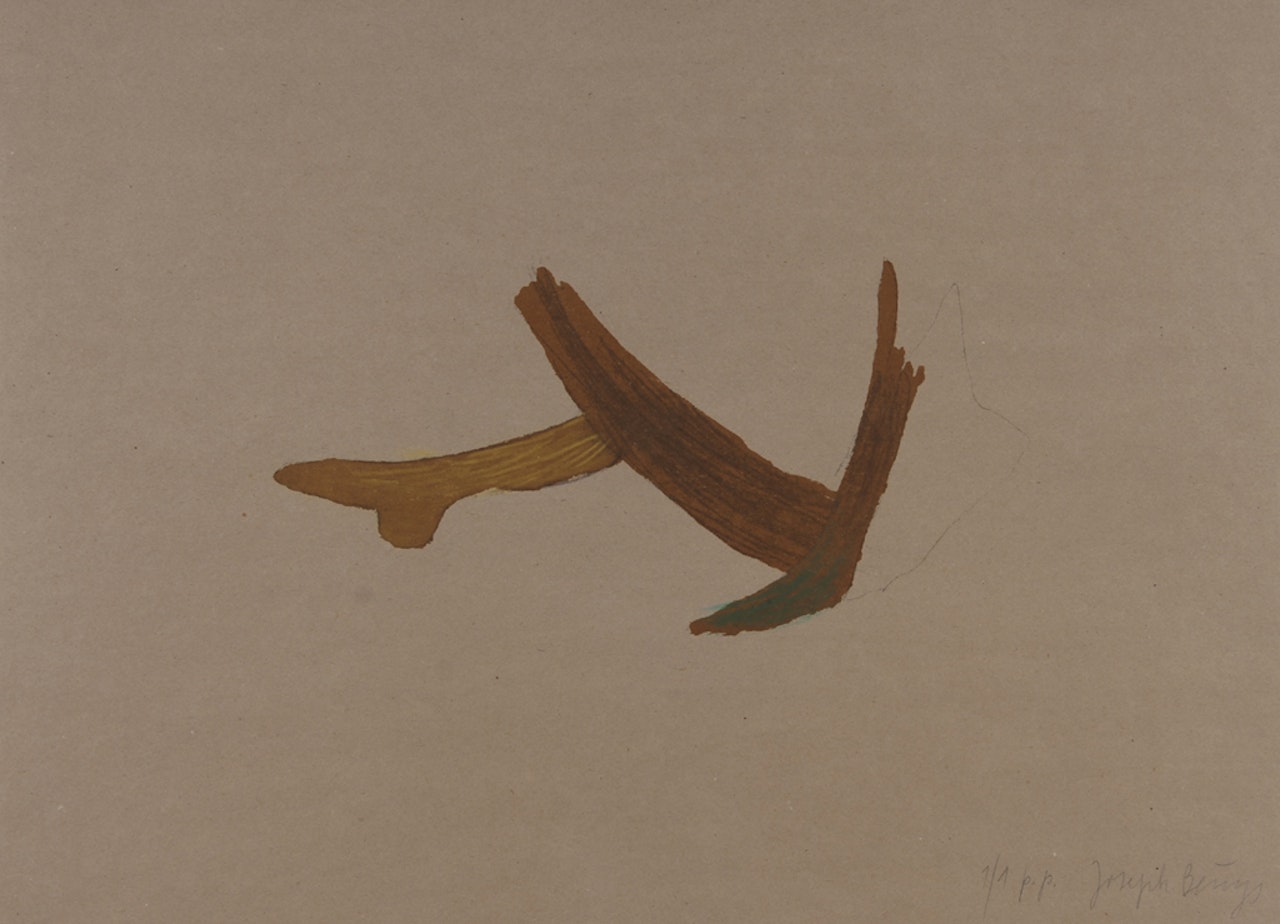 Untitled, from "Spur II" by Joseph Beuys