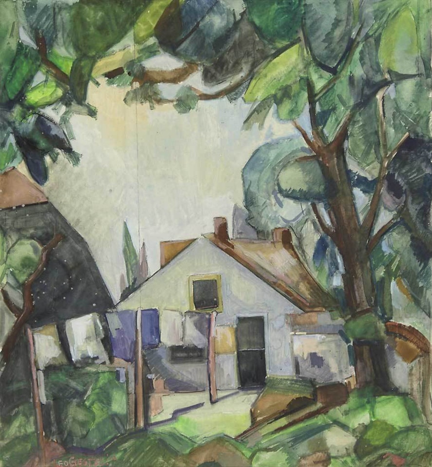 Haus im Grünen by Leo Gestel