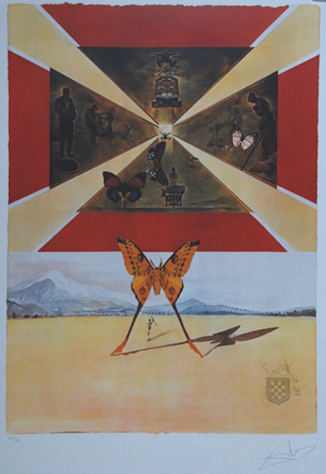 Roussillon, from "S.N.C.F." by Salvador Dali