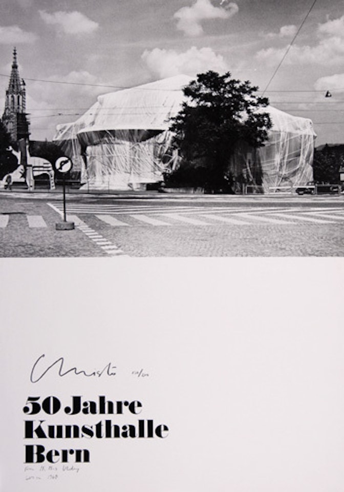 Wrapped Kunsthalle Bern by Christo