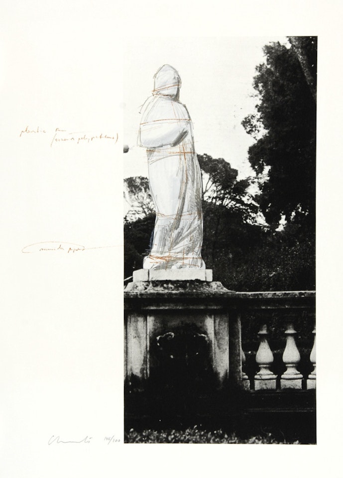 Wrapped Venus, Projekt für Villa Borghese, Rom by Christo