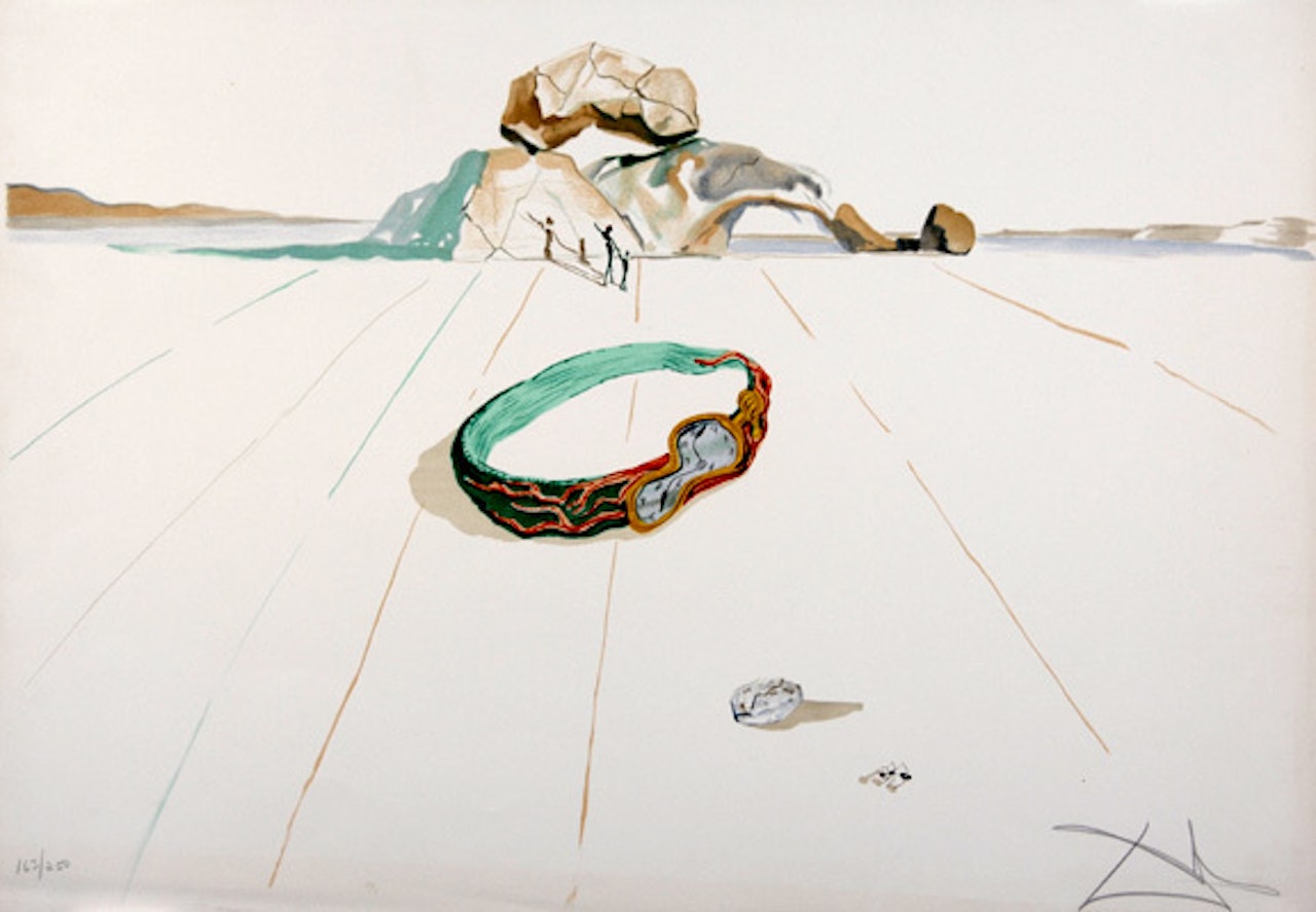 Essence of time, from "Time suite" by Salvador Dali