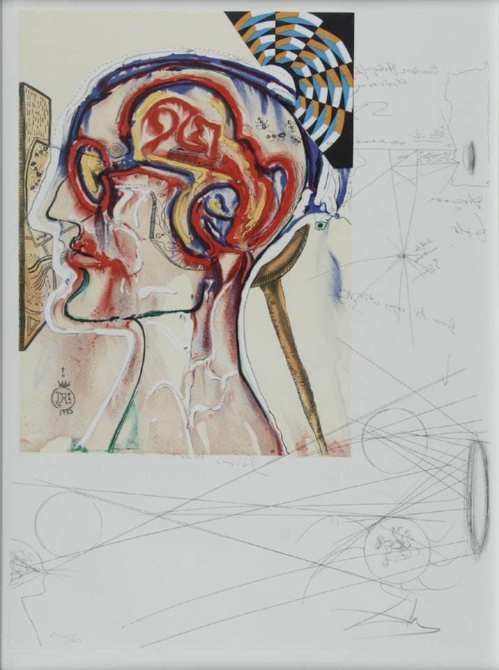 Spectacles with Holograms and Computers, from "Imaginations and Objects of the Future" by Salvador Dali