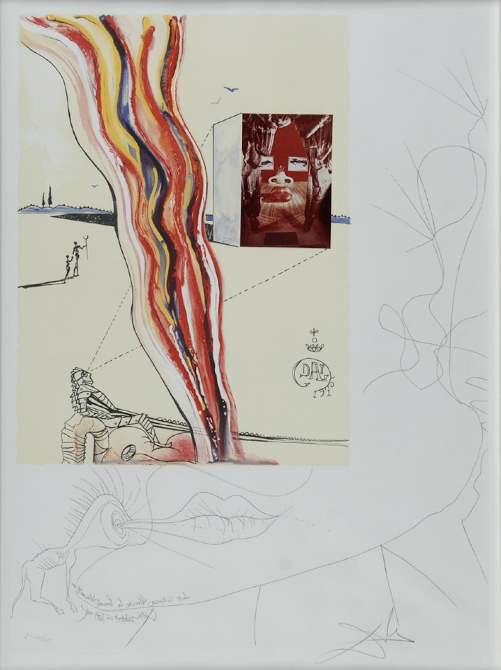Liquid and Gaseous Television, from "Imaginations and Objects ot the Future" by Salvador Dali