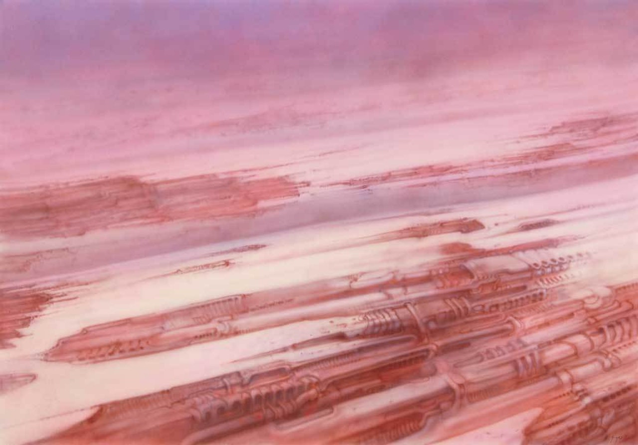 Landschaft IV by H.R. Giger