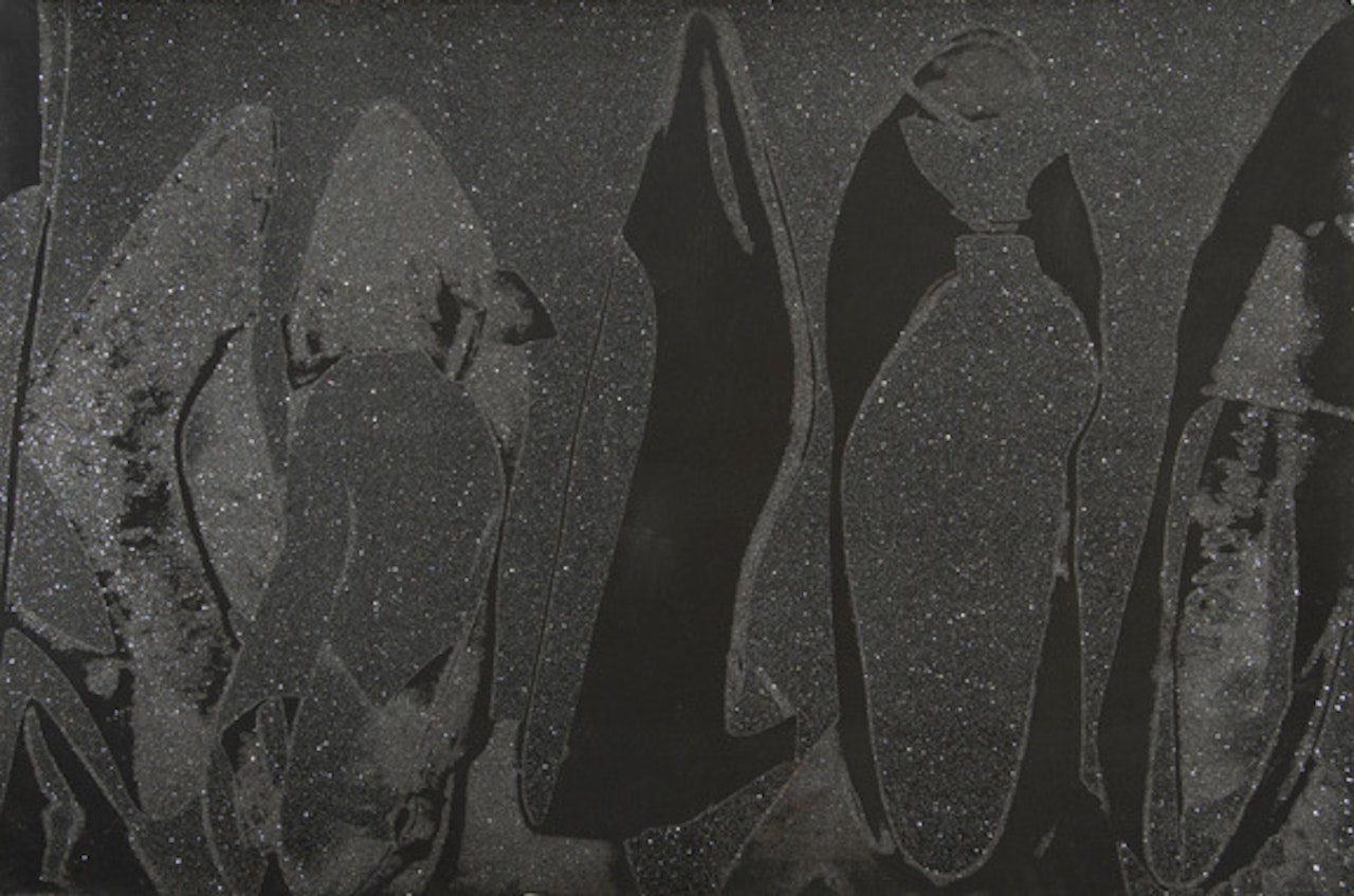 Shoes with Diamond Dust by Andy Warhol