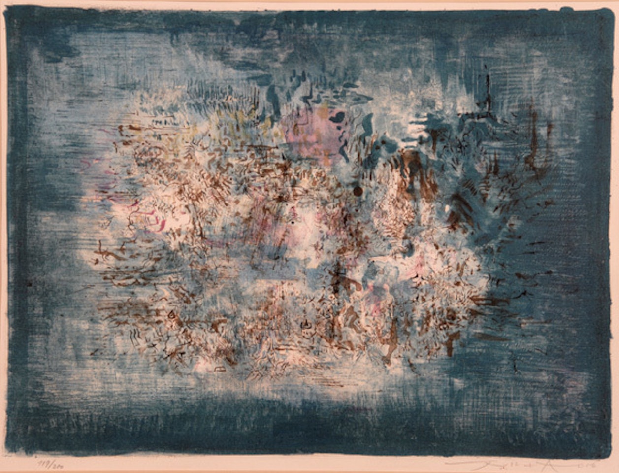 Petit jardin by Zao Wou-Ki