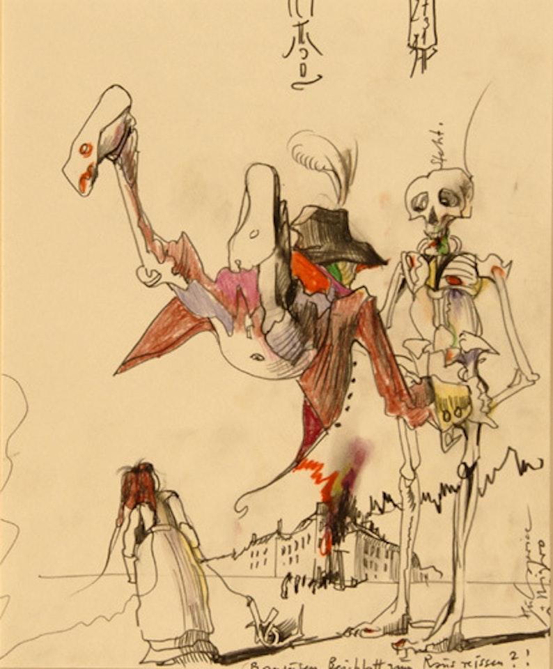 Caprice hieromortanus by Horst Janssen