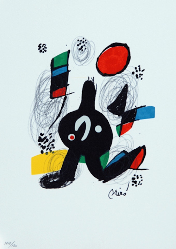 Portfolio. La Mélodie Acide by Joan Miró
