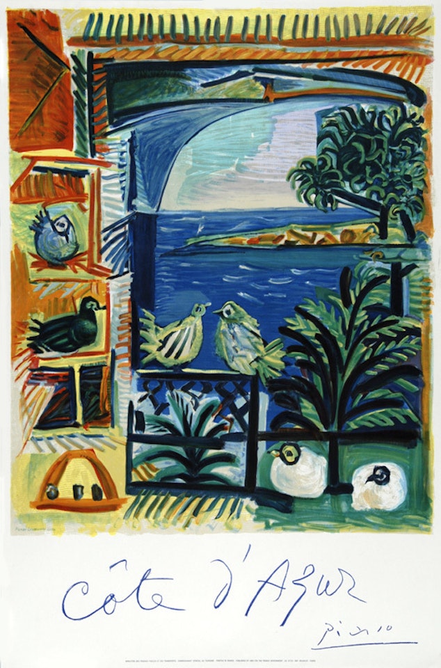 Poster. Picasso - Côte d"Azur by Pablo Picasso