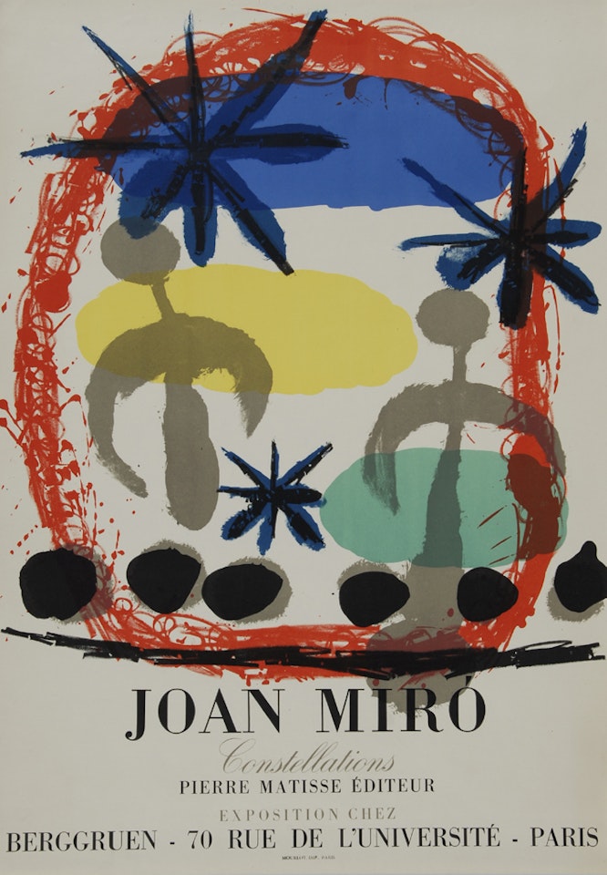 Poster. Joan Miró Constellations by Joan Miró