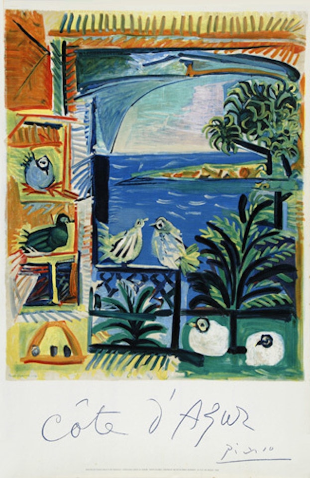 Poster. Picasso - Côte d"Azur by Pablo Picasso