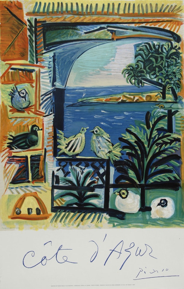 Poster. Picasso - Côte d"Azur by Pablo Picasso