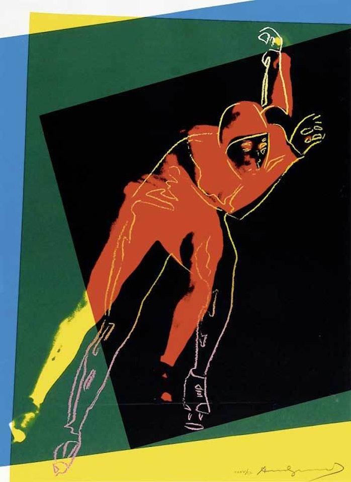 Speed Skater by Andy Warhol