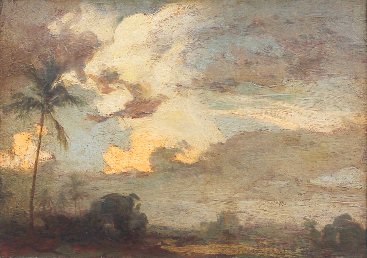 Novaliches / Landscape by Fernando Amorsolo