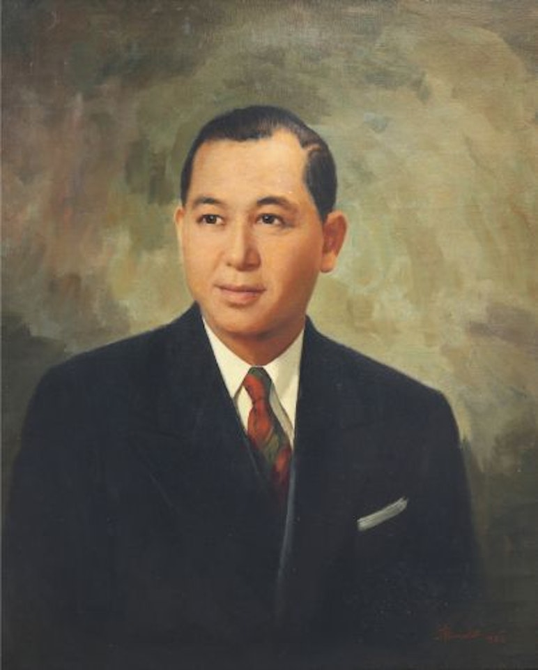 Portrait of a Gentleman by Fernando Amorsolo