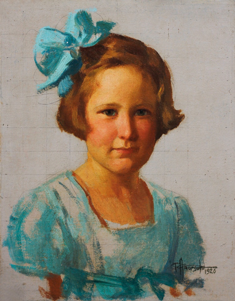 Portrait of a Girl by Fernando Amorsolo